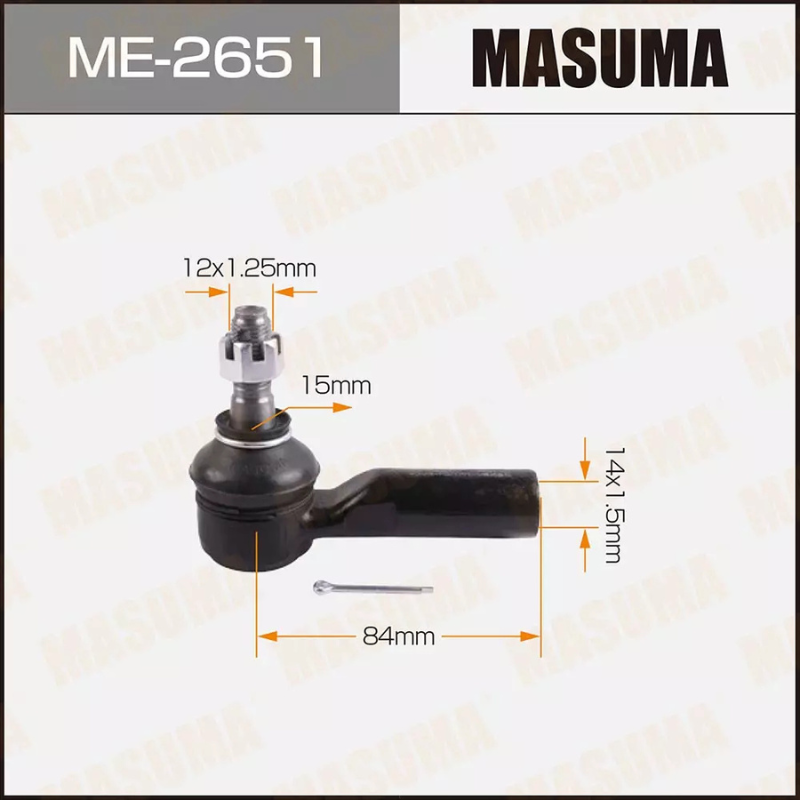 Outer Tie Rod End-Steering End  (ME-2651)