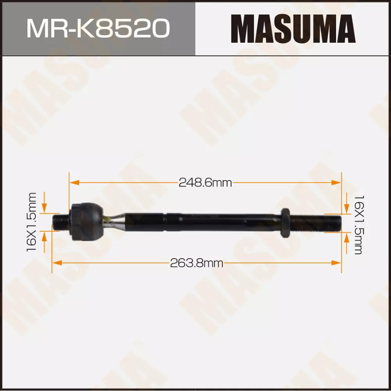 Inner Tie Rod End-Rack End (MR-K8520)