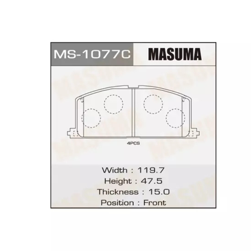 Brakes Pads (MS-1077N)