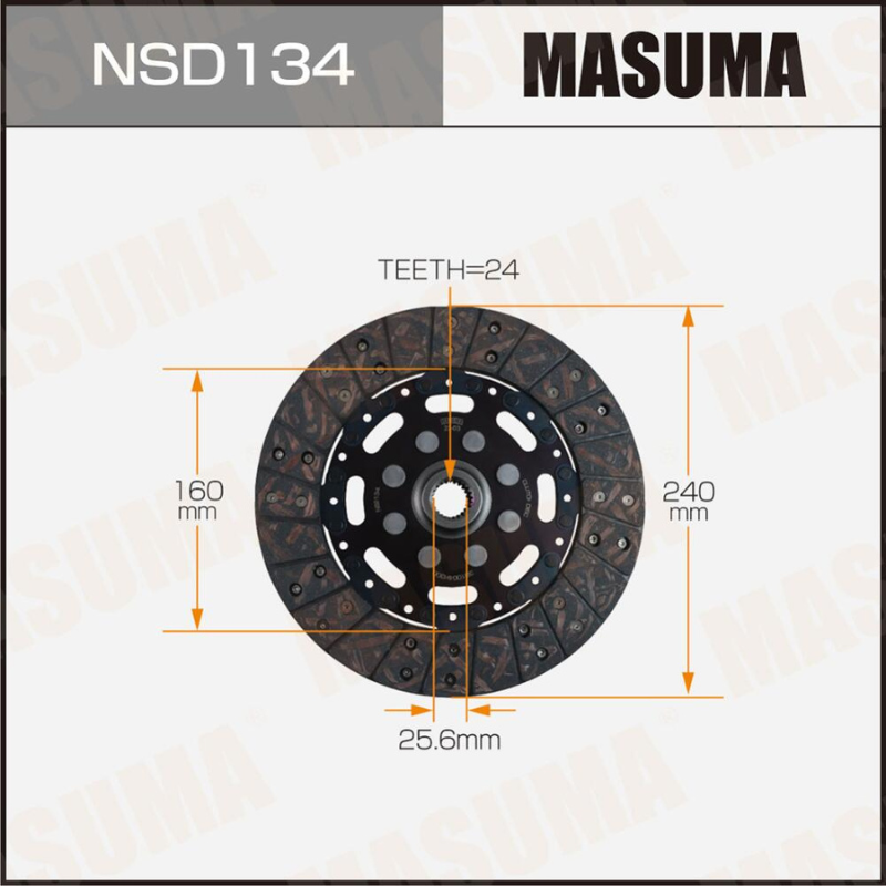 Clutch Disc  (NSD134)