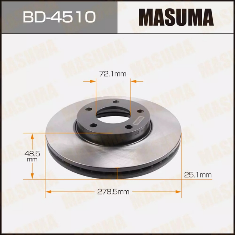 BRAKE ROTOR/DISC (BD-4510)