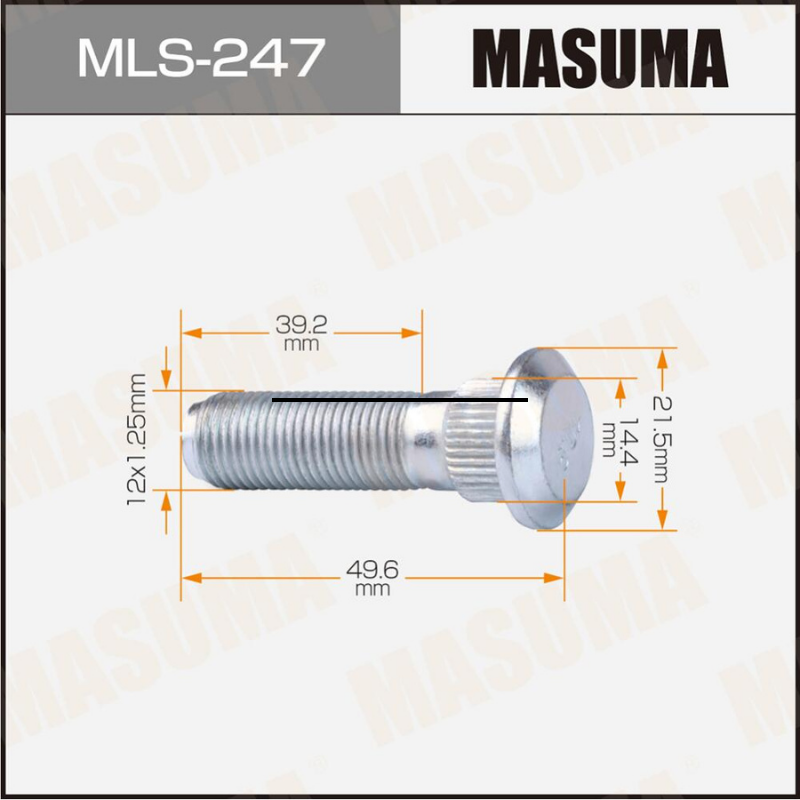WHEEL STUD (MLS-247)