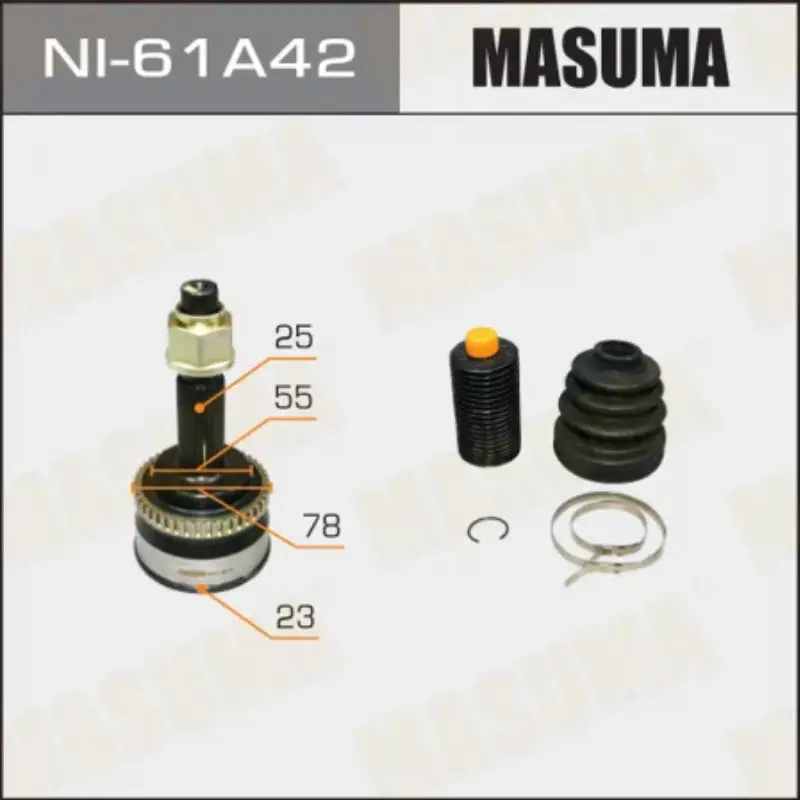CV JOINT (NI-61A42)