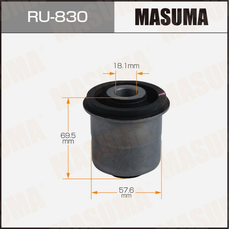 CONTROL ARM BUSHING (RU-830)