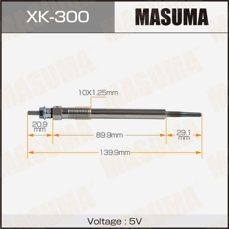 GLOW PLUG (XK-300)