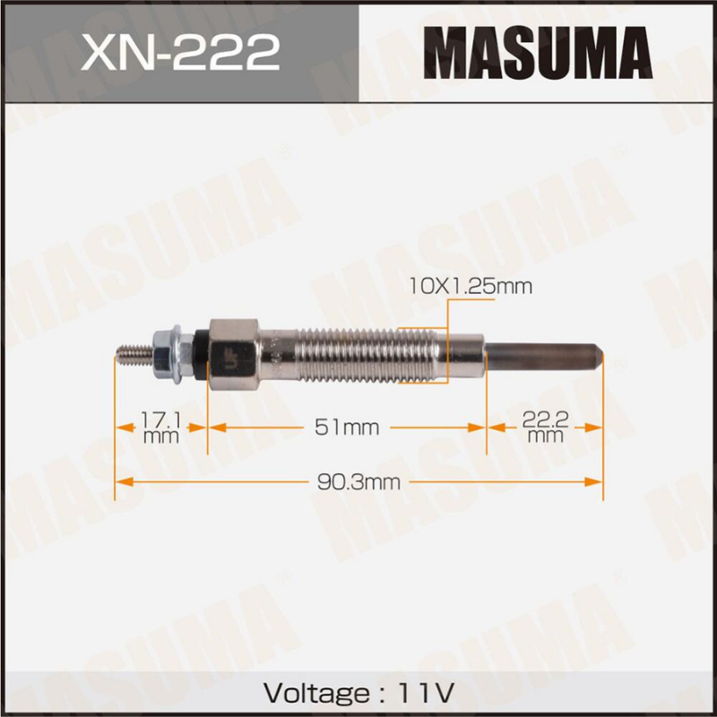 GLOW PLUG (XN-222)