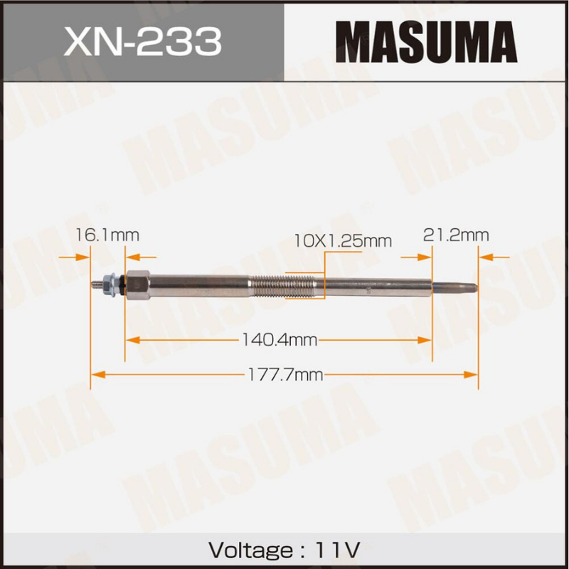 GLOW PLUG (XN-233)