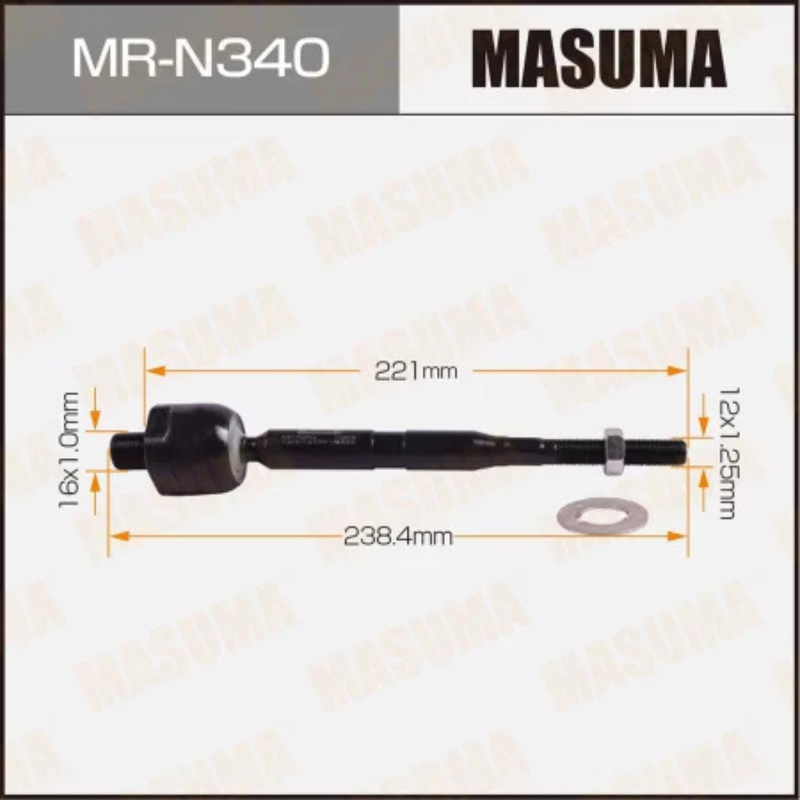Inner Tie Rod End- Rack End (MR-N340)