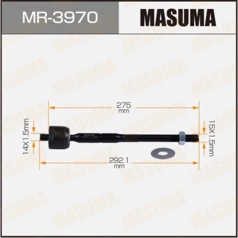 Inner Tie Rod End- Rack End (MR-3970)