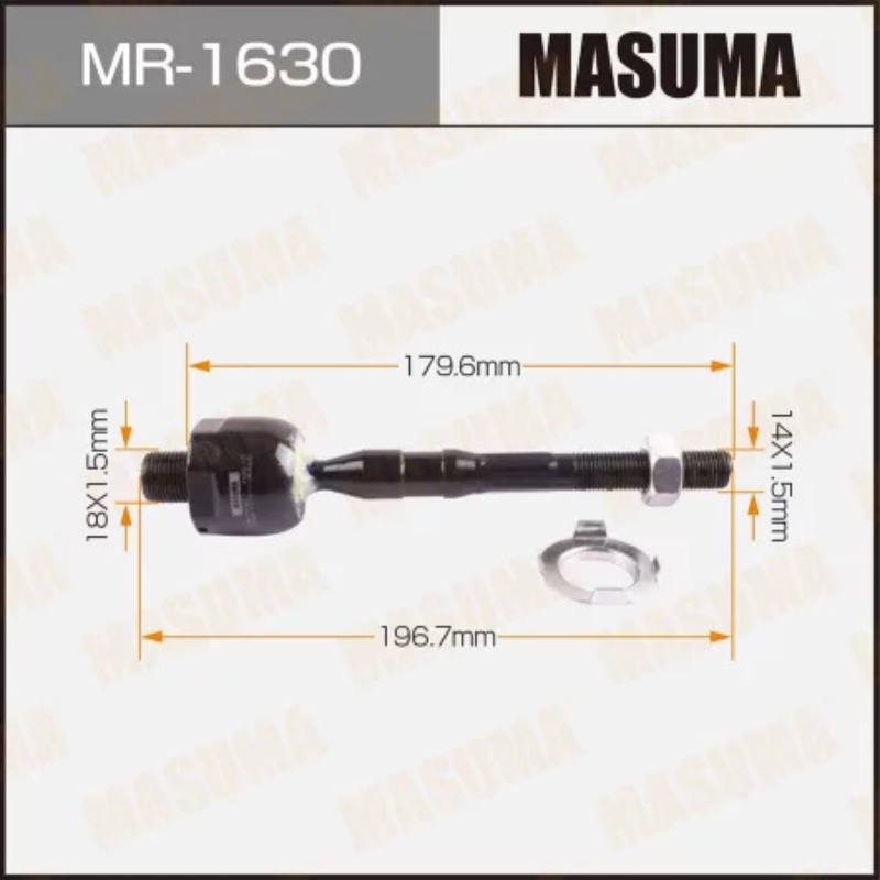 Inner Tie Rod End- Rack End (MR-1630)