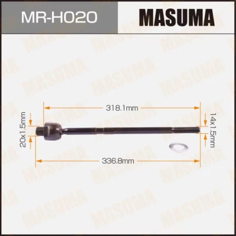 Inner Tie Rod End- Rack End (MR-H020)