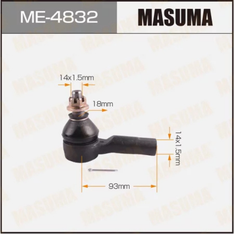 Outer Tie Rod End-Steering End (ME-4832)