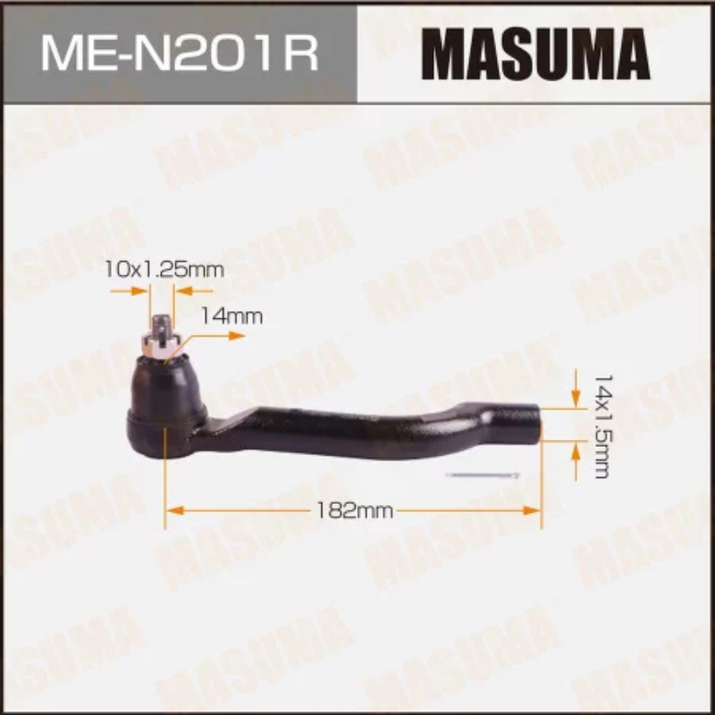 Outer Tie Rod End-Steering End (ME-N201R)