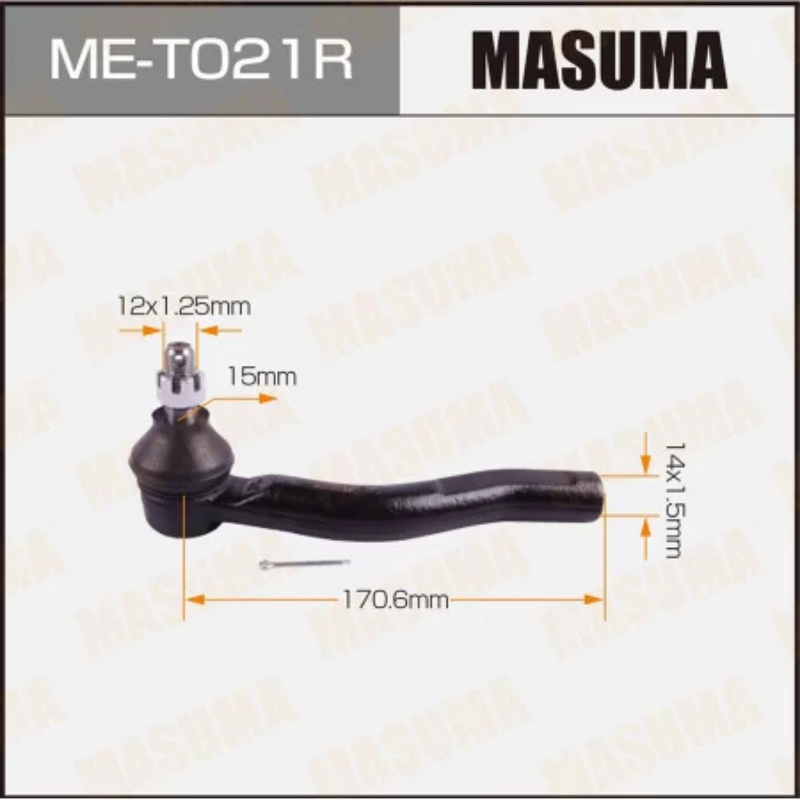 Outer Tie Rod End-Steering End (ME-T021R)