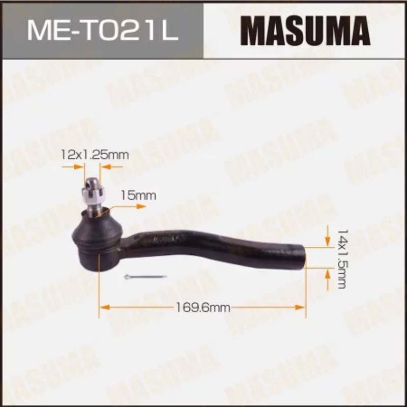 Outer Tie Rod End-Steering End (ME-T021L)