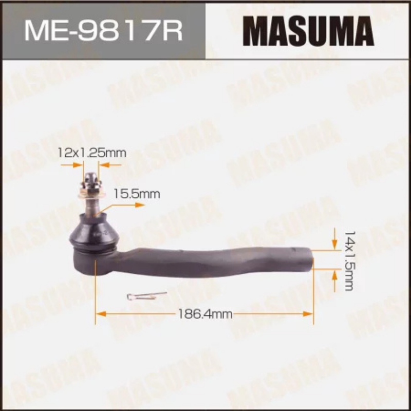 Outer Tie Rod End-Steering End (ME-9817R)