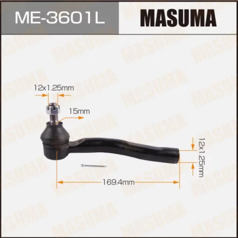 Outer Tie Rod End-Steering End (ME-3601L)
