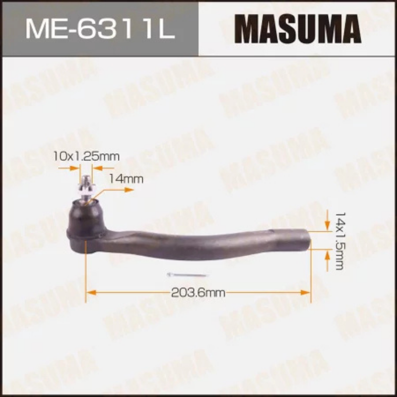 Outer Tie Rod End-Steering End (ME-6311L)