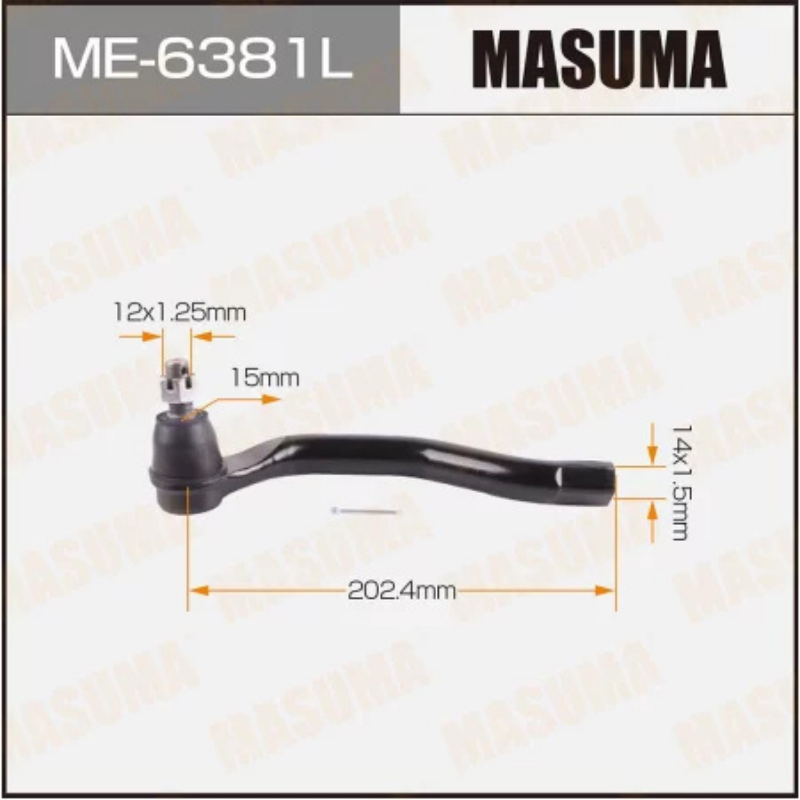Outer Tie Rod End-Steering End (ME-6381L)