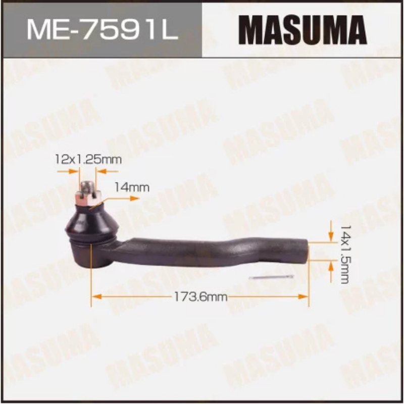 Outer Tie Rod End-Steering End (ME-7591L)