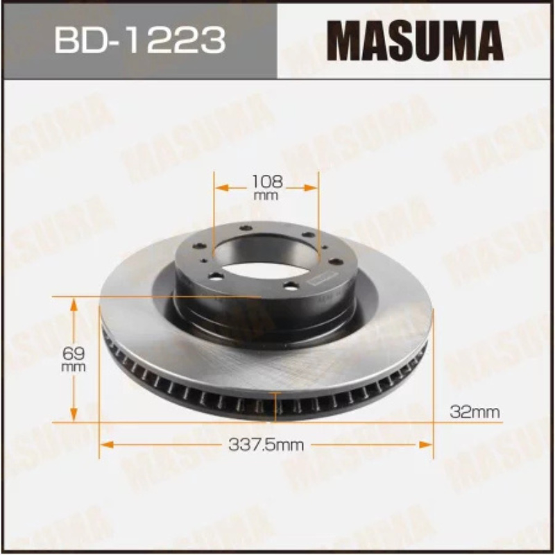 Brake Rotor/Disc (BD-1223)
