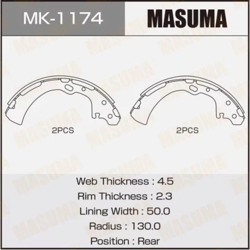 Brakes Shoes (MK-1174)