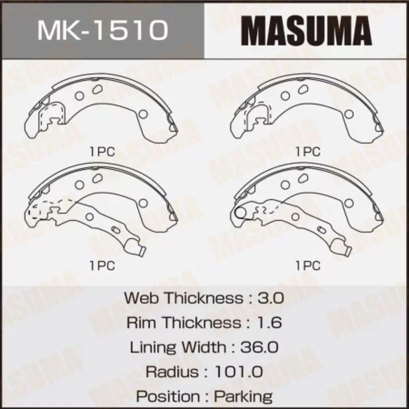 Brakes Shoes (MK-1510)