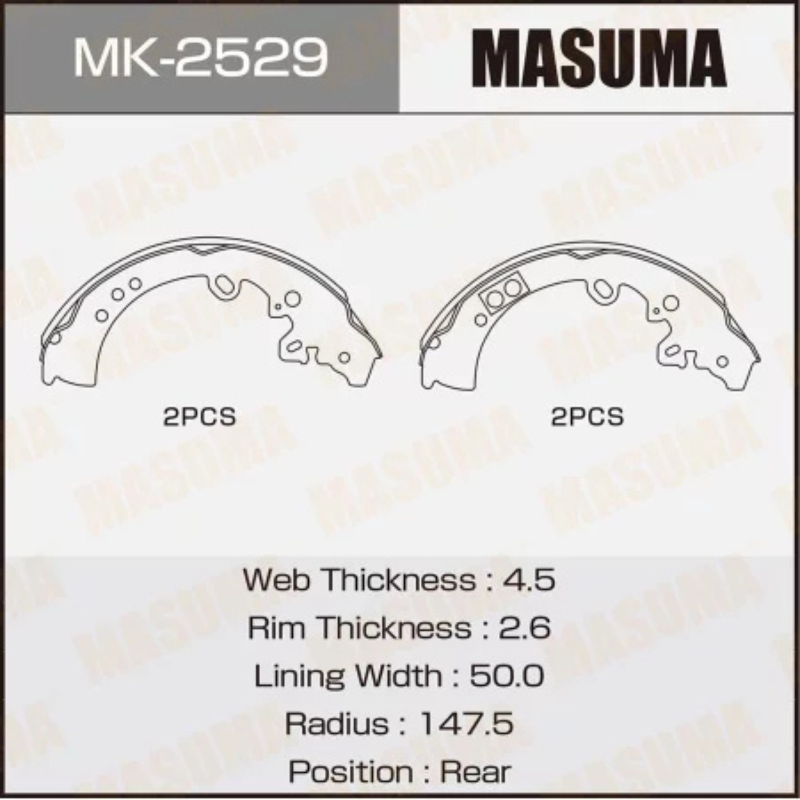 Brakes Shoes (MK-2529)