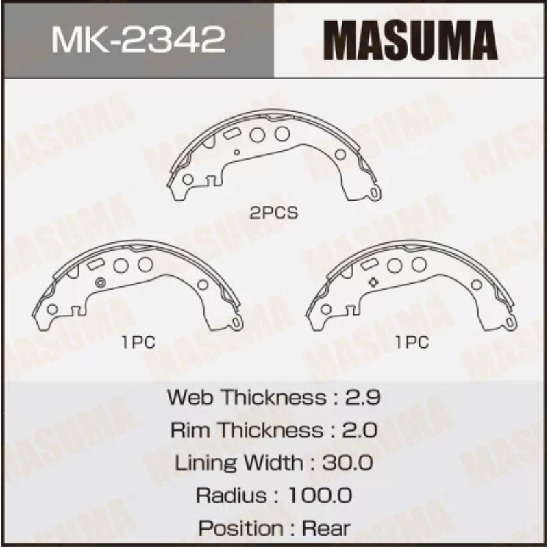 Brakes Shoes (MK-2342)
