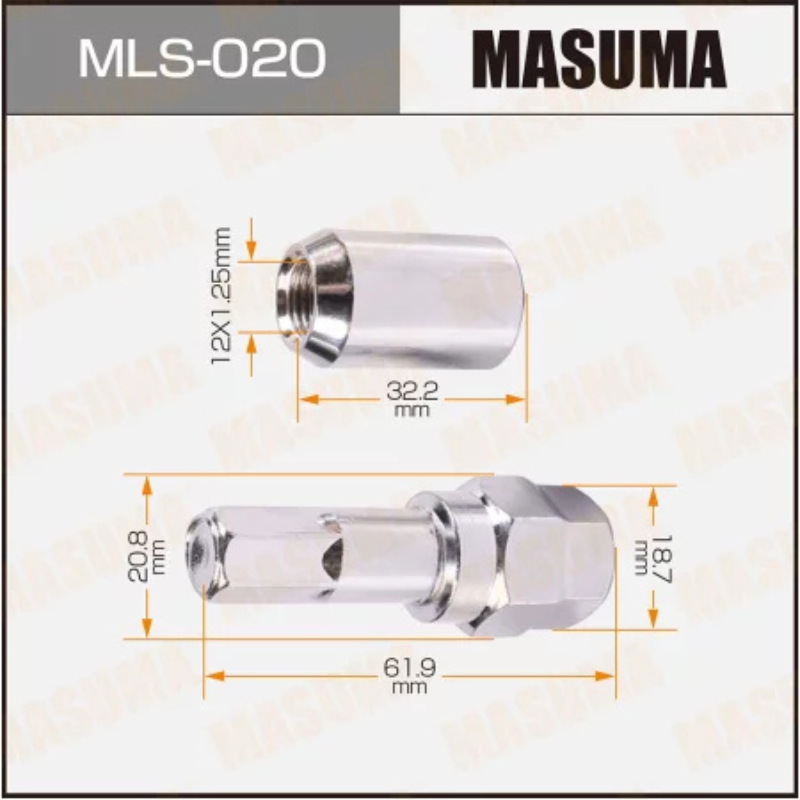 Wheel Nut (MLS-020)