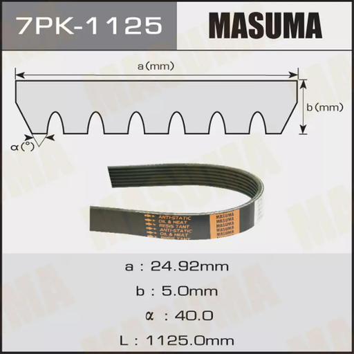[7PK-1125] Belt (7PK-1125)