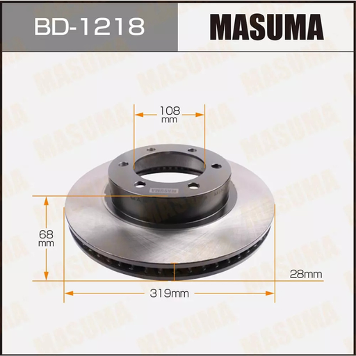 [BD-1218] Brake Rotor/Disc (BD-1218)