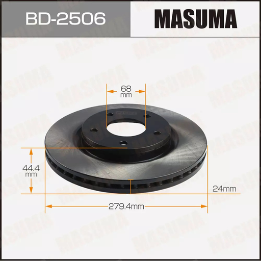 [BD-2506] Brake Rotor/Disc (BD-2506)