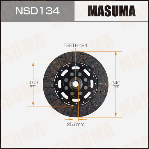 [NSD134] Clutch Disc  (NSD134)