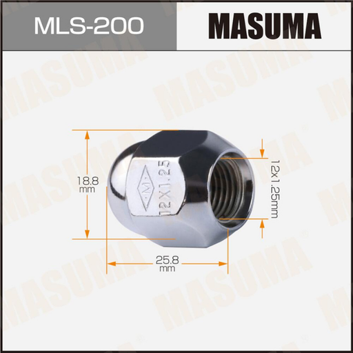 [MLS-200] WHEEL NUT (MLS-200)