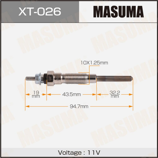 [XT-026] GLOW PLUG (XT-026)