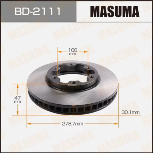 [BD-2111] Brake Rotor/Disc (BD-2111)