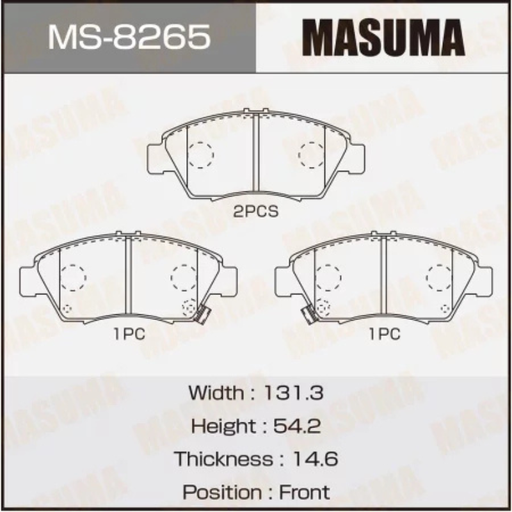 [MS-8265N] Brakes Pads (MS-8265N)
