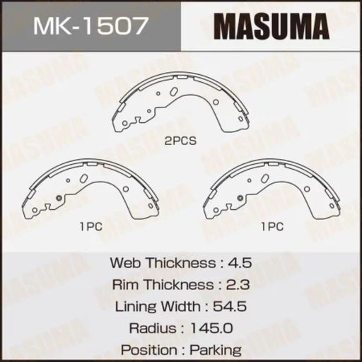 [MK-1507] Brakes Shoes (MK-1507)