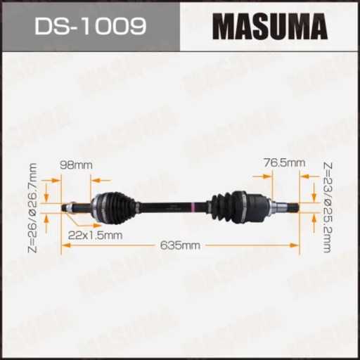 [DS-1009] Drive Shaft (DS-1009)